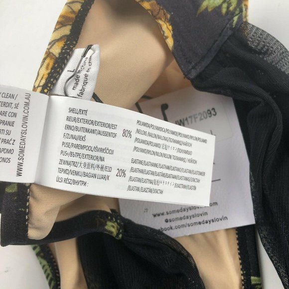 Women Large SOME DAYS LOVIN River Run Bikini Bottom - Picture 5 of 7